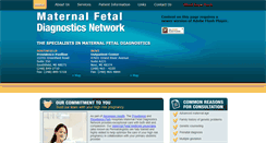 Desktop Screenshot of maternalfetalnetwork.com